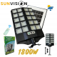 SUNVISION Соларен LED Прожектор Лампа 1800W 29-14