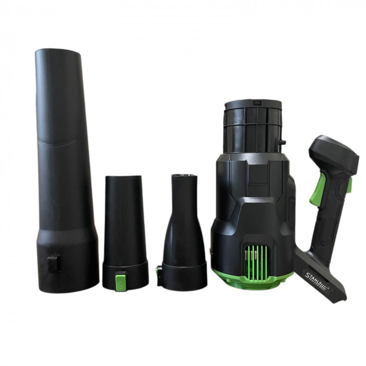 Акумулаторна въздуходувка STAHLMAYER 36v-8Ah. Духалка за листа , 2 батерии и зарядно Акумулаторна въздуходувка STAHLMAYER 36v-8Ah. Духалка за листа , 2 батерии и зарядно