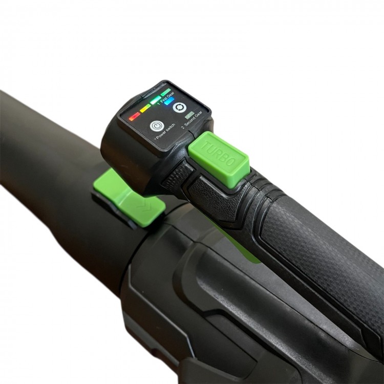 Акумулаторна въздуходувка STAHLMAYER 36v-8Ah. Духалка за листа , 2 батерии и зарядно Акумулаторна въздуходувка STAHLMAYER 36v-8Ah. Духалка за листа , 2 батерии и зарядно