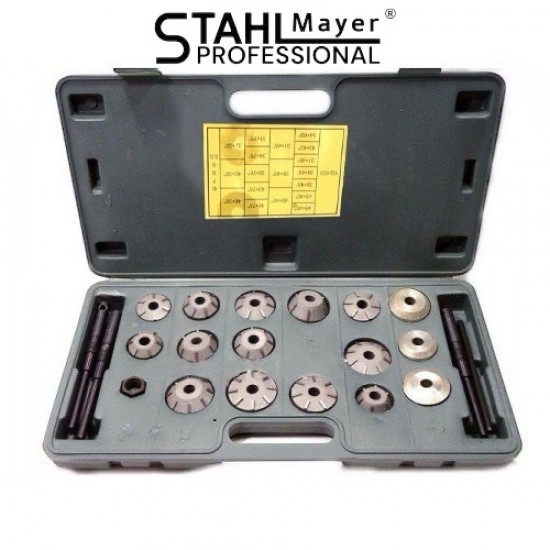 КОМПЛЕКТ ФРЕЗИ ЗА ШЛАЙФАНЕ НА ЛЕГЛА НА КЛАПАНИ , STAHLMAYER