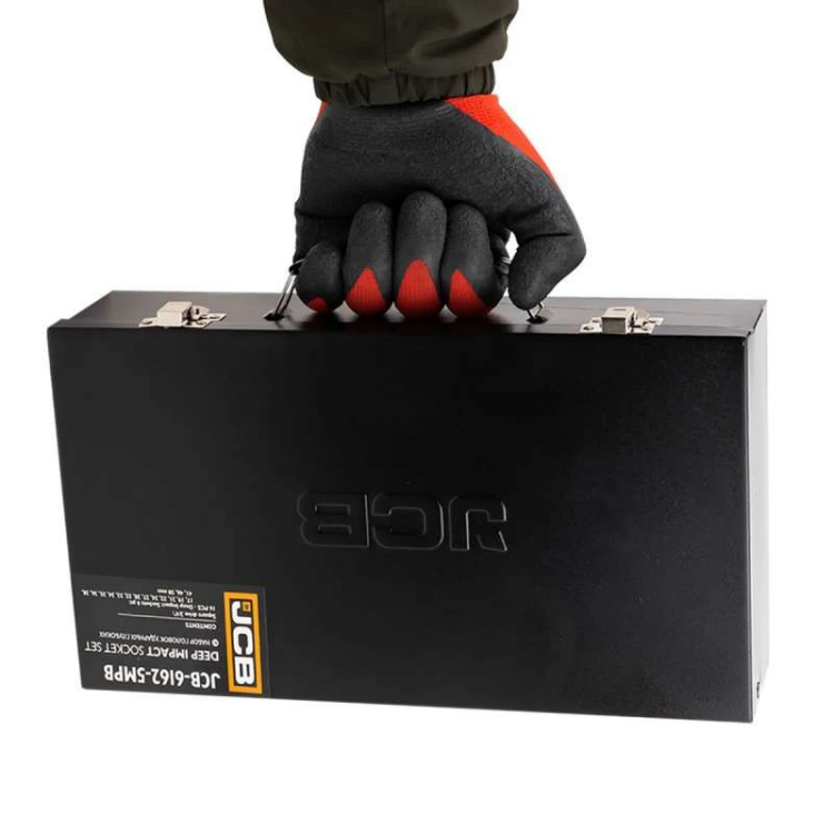 Комплект ударни вложки 1/2" 16 части JCB 10-36mm Комплект ударни вложки 1/2" 16 части JCB 10-36mm