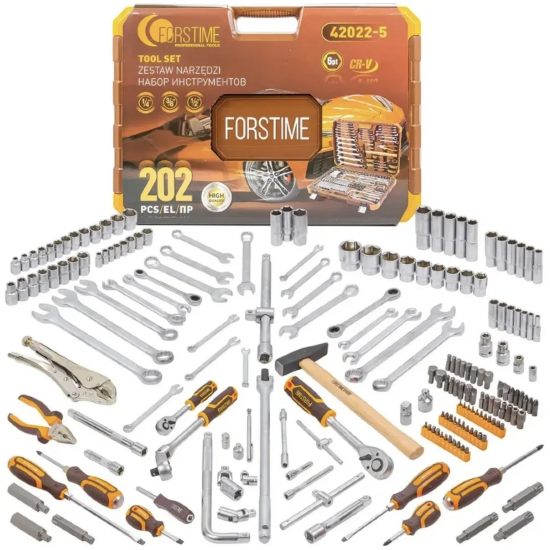 ГЕДОРЕ 202 ЧАСТИ 1/4″ 3/8″ 1/2″ FORSTIME ГЕДОРЕ 202 ЧАСТИ 1/4″ 3/8″ 1/2″ FORSTIME