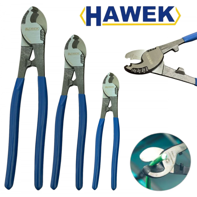 КОМПЛЕКТ КЛЕЩИ ЗА РЯЗАНЕ НА КАБЕЛ 3 БРОЯ – 6″ 8″ и 10″ HAWEK КОМПЛЕКТ КЛЕЩИ ЗА РЯЗАНЕ НА КАБЕЛ 3 БРОЯ – 6″ 8″ и 10″ HAWEK