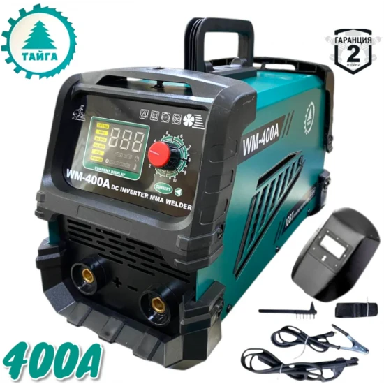 Инверторен Електрожен 400А С Дисплей ТАЙГА голям INVERTER