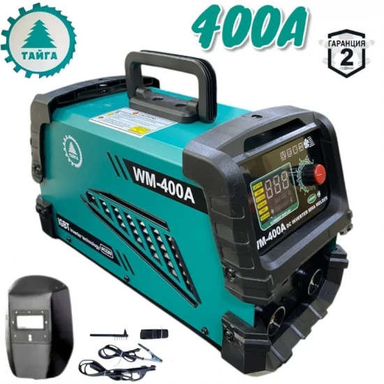 Инверторен Електрожен 400А С Дисплей ТАЙГА голям INVERTER