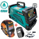Инверторен Електрожен 400А С Дисплей ТАЙГА голям INVERTER + Соларна Маска Шлем 2025г.