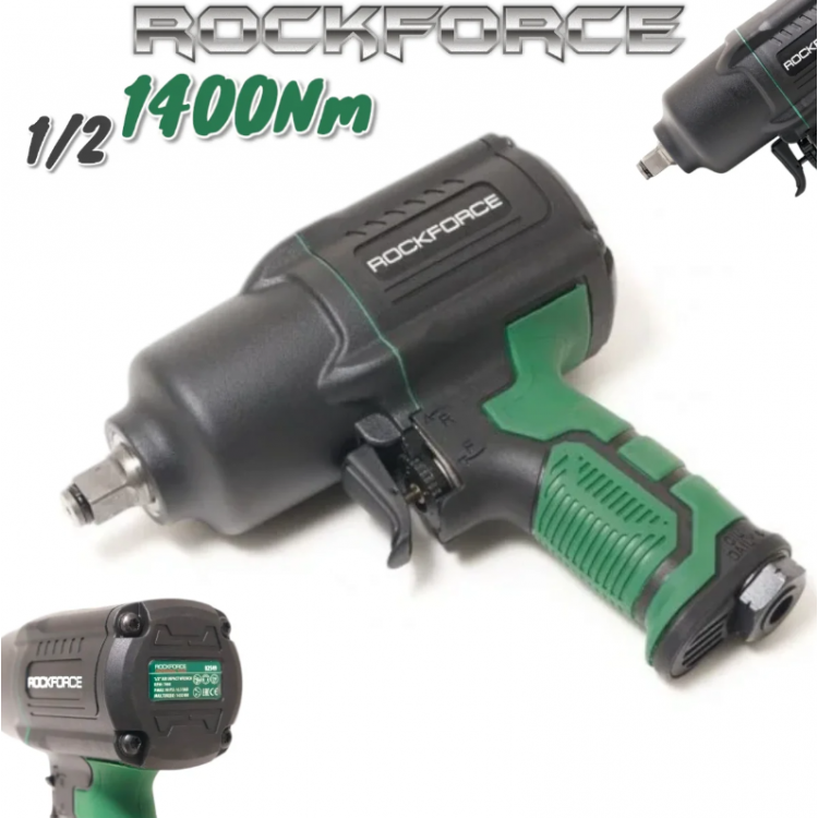 Пневматичен гайковерт 1400нм 1/2″ RockForce Пневматичен гайковерт 1400нм 1/2″ RockForce