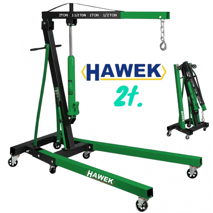 Хидравличен кран тип "жираф" HAWEK HW-1187, 2Т Хидравличен кран тип "жираф" HAWEK HW-1187, 2Т