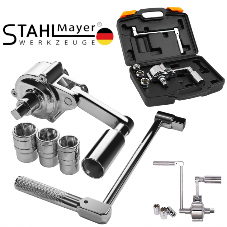 Редукторен механичен гайковерт 1/2" -17,19,21мм Редукторен механичен гайковерт 1/2" -17,19,21мм