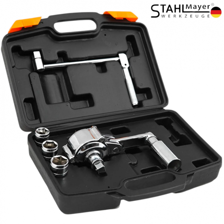 Редукторен механичен гайковерт 1/2" -17,19,21мм Редукторен механичен гайковерт 1/2" -17,19,21мм