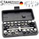 КОМПЛЕКТ КЛЮЧОВЕ ЗА ПРОБКИ НА КАРТЕР 18 ЧАСТИ STAHLMAYER КОМПЛЕКТ КЛЮЧОВЕ ЗА ПРОБКИ НА КАРТЕР 18 ЧАСТИ STAHLMAYER