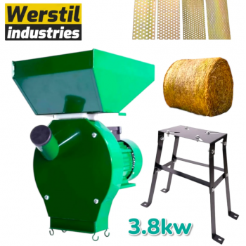 Фуражомелка WERSTIL Ярмомелка за фураж с 4 сита 3,8кВ KW 3000 оборота