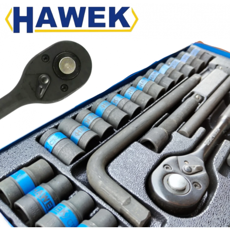 ГЕДОРЕ С УДАРНИ ВЛОЖКИ 24 ЧАСТИ 1/2 ДО 24 ММ HAWEK ГЕДОРЕ С УДАРНИ ВЛОЖКИ 24 ЧАСТИ 1/2 ДО 24 ММ HAWEK