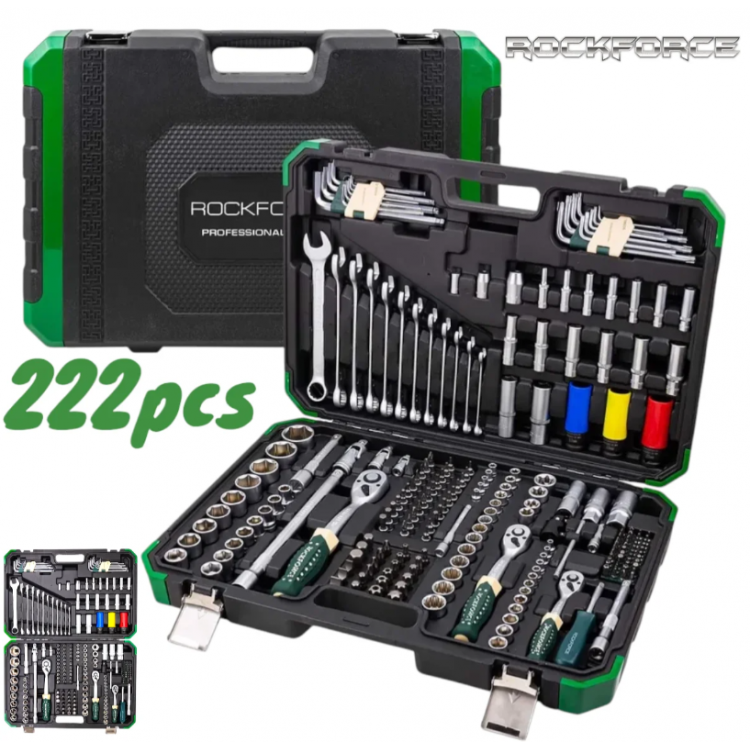 ГЕДОРЕ 222 ЧАСТИ 1/4″, 3/8″, 1/2″ ROCKFORCE