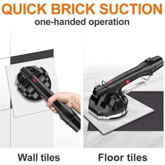 Акумулаторна Вендуза за Плочки с 2 Батерии Зарядно и Куфар Акумулаторна Вендуза за Плочки с 2 Батерии Зарядно и Куфар