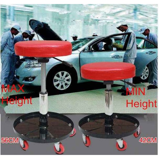 Автомонтьорски стол с поставка за инструменти Автомонтьорски стол с поставка за инструменти