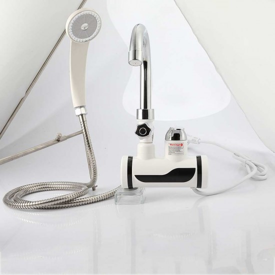 Стенен Нагревател за вода + Душ слушалка Стенен Нагревател за вода + Душ слушалка