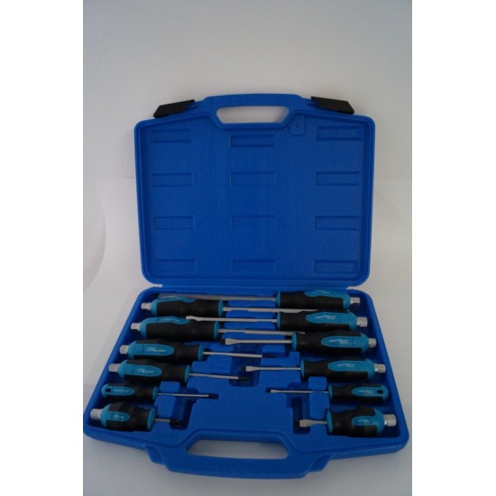 НЕМСКИ KRAFTWELLE Ударна отвертка комплект 12 части в куфар отверки НЕМСКИ KRAFTWELLE Ударна отвертка комплект 12 части в куфар отверки