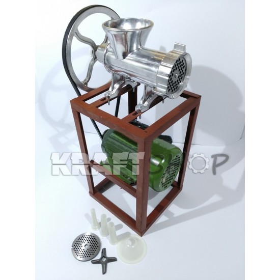 Електрическа Месомелачка Алуминиева 32 номер с електромотор Електрическа Месомелачка Алуминиева 32 номер с електромотор