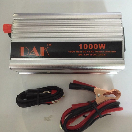 Инвертор на напрежение DAK 1000w 12V,24V/220V Инвертор на напрежение DAK 1000w 12V,24V/220V