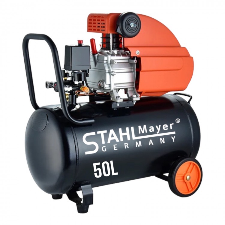 Електрически компресор STAHLMAYER , 50 л, 1.5 kW Електрически компресор STAHLMAYER , 50 л, 1.5 kW