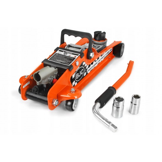 Нископрофилен Крик 2.5т 85-410мм BJC с вложки в куфар Нископрофилен Крик 2.5т 85-410мм BJC с вложки в куфар