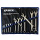 ЗВЕЗДОГАЕЧНИ ТРЕСЧОТНИ КЛЮЧОВЕ 8 - 32 ММ 13 ЧАСТИ HAWEK