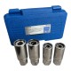 Екстрактори за шпилки к-т 4ч, 6-12mm, вложки шпилковадачи 1/2", HAWEK , HW-1102 Екстрактори за шпилки к-т 4ч, 6-12mm, вложки шпилковадачи 1/2", HAWEK , HW-1102