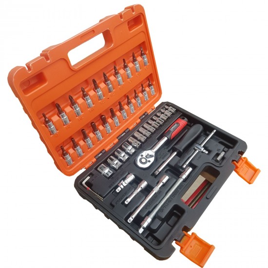 Комплект немски куфар гедоре 53 части Stahlmayer Комплект немски куфар гедоре 53 части Stahlmayer