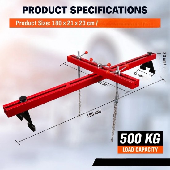 Греда за двигатели 500кг , 180см HAWEK Греда за двигатели 500кг , 180см HAWEK