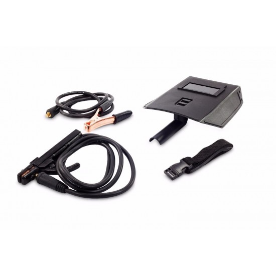 Инверторен Електрожен 400А KraftRoyal до 5мм + Соларна Маска Шлем Инверторен Електрожен 400А KraftRoyal до 5мм + Соларна Маска Шлем