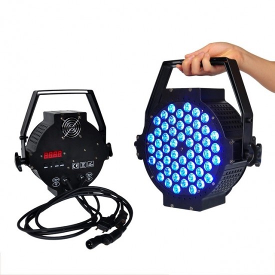 LED Цветен Диско прожектор с 35 диода / Дискотечна лампа LED Цветен Диско прожектор с 35 диода / Дискотечна лампа