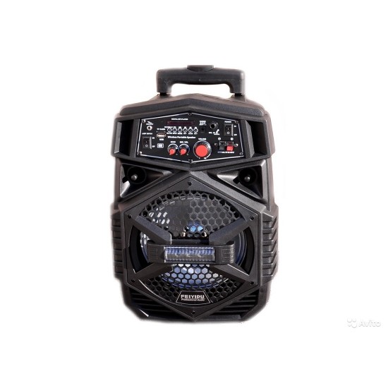 Компактна акумулаторна караоке колона FEIYIPU ES-4000 8" 300W с 1 микрофон Компактна акумулаторна караоке колона FEIYIPU ES-4000 8" 300W с 1 микрофон
