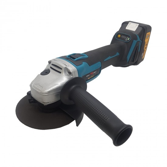 Безчетков Ъглошлайф акумулаторен Kraft 36V + 2 Батерии 8Ah и Зарядно с Куфар Безчетков Ъглошлайф акумулаторен Kraft 36V + 2 Батерии 8Ah и Зарядно с Куфар