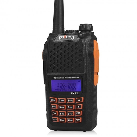 Професионална Радиостанция Baofeng 6R 8w двубандова за лов и охрана Професионална Радиостанция Baofeng 6R 8w двубандова за лов и охрана